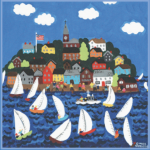 Christmas Edition Mini Note Cards – Captains Quarters Marblehead